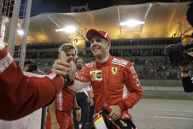 Фетелу пол позиција у Бахреину, Хамилтон девети